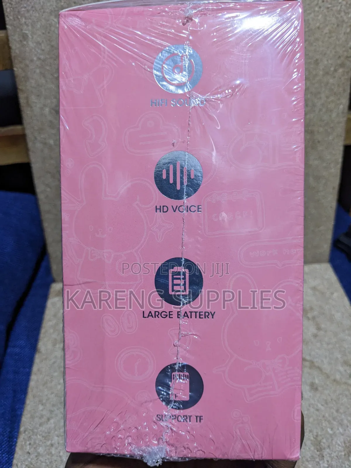 Plush Wireless Headphones (Wbk865)