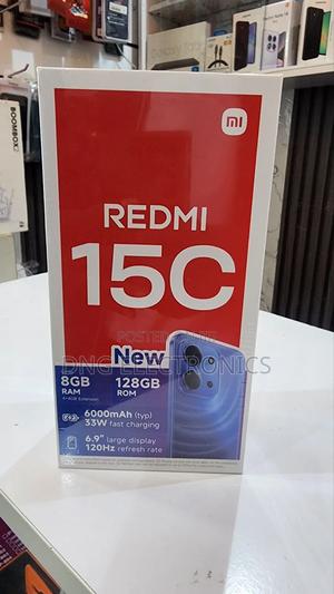 New Xiaomi Redmi 15C 4G 128 GB Red