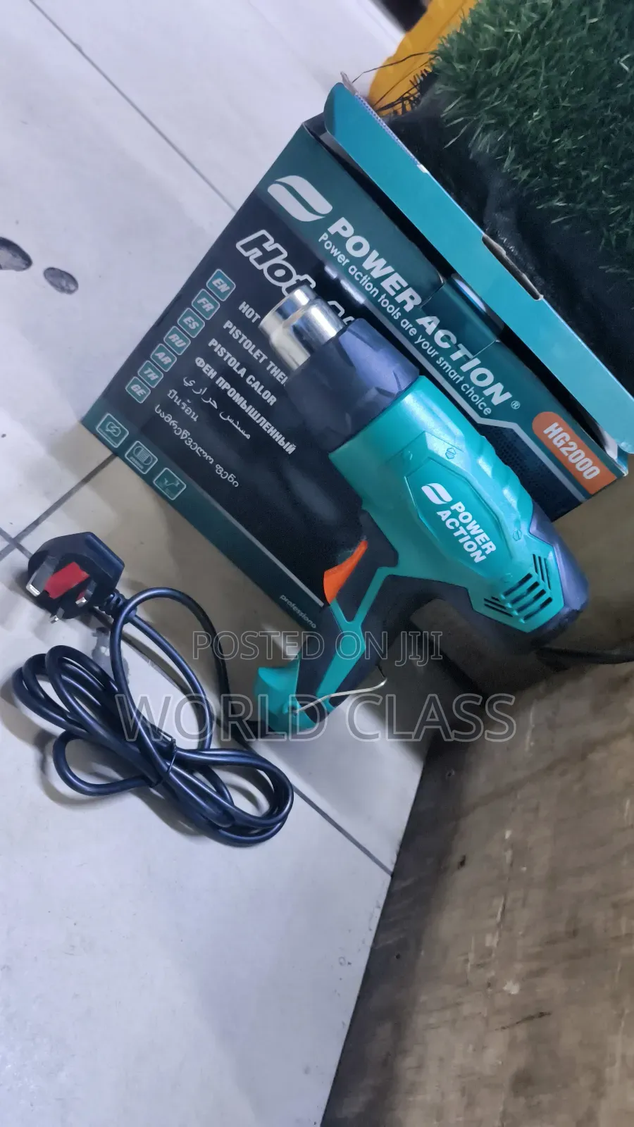 Heavy Duty Power Action Hot Air Gun