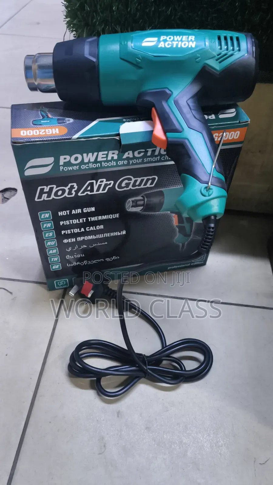 Heavy Duty Power Action Hot Air Gun