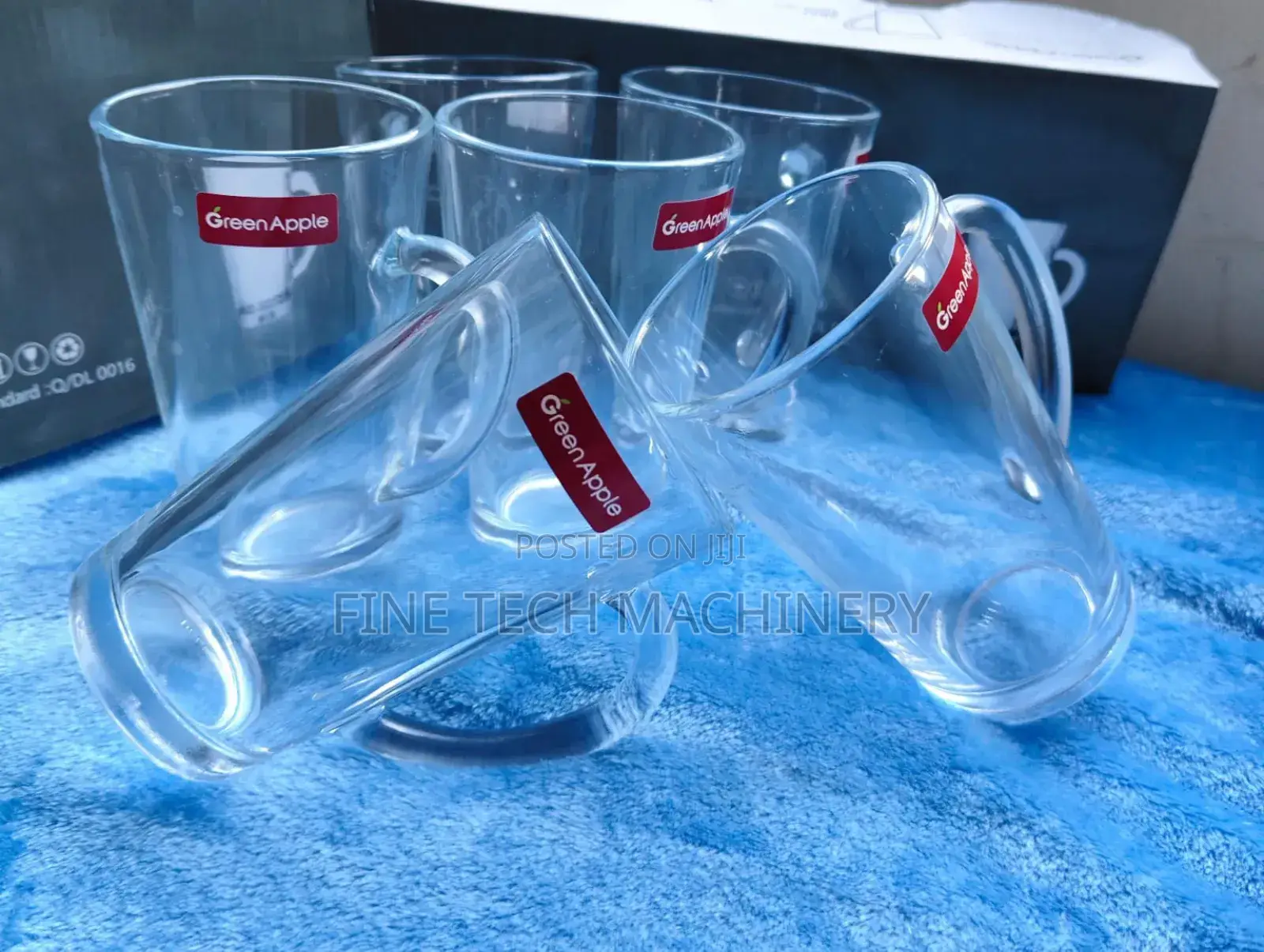 Green Apple Glass Set