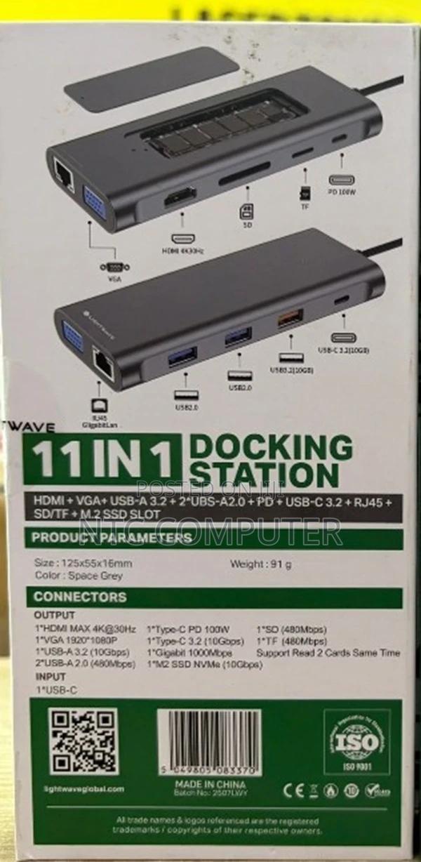Lightwave 11- In 1 Docking Station
