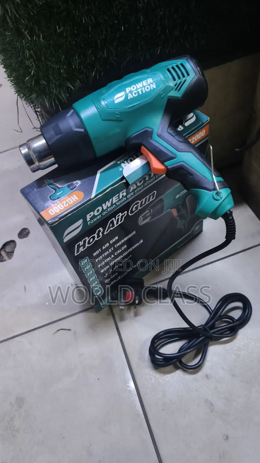Commercial Hot Air Gun 2000w Power Action