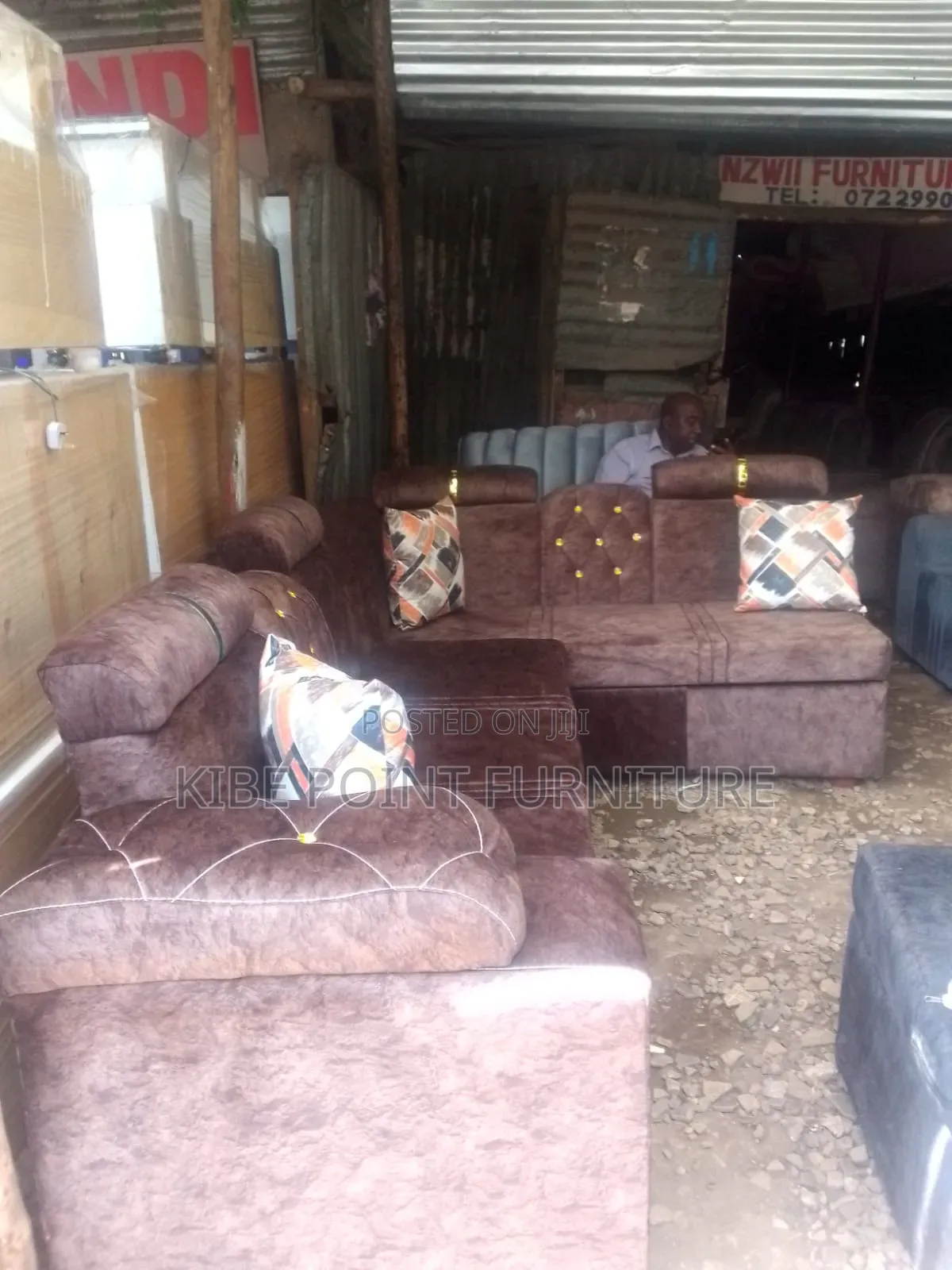L Shape Couch Sofa Available