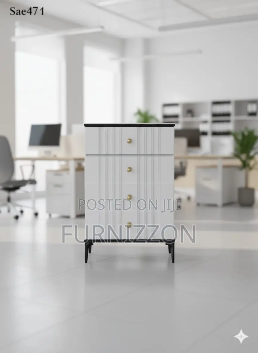 Wooden 4-Drawer Chest