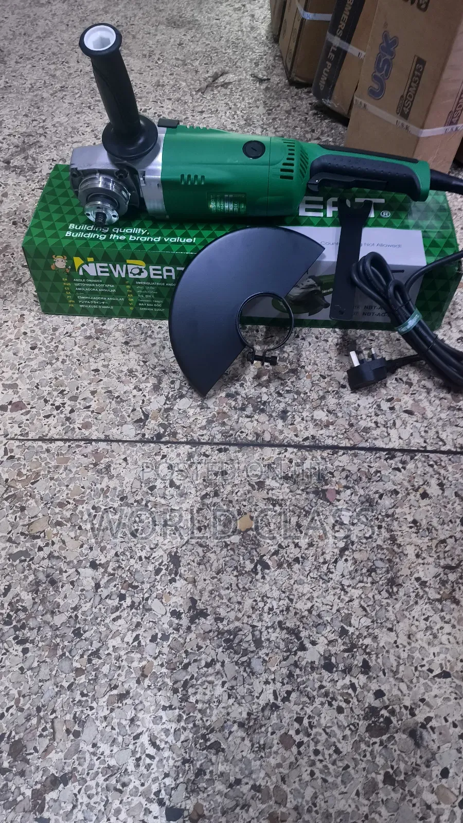 2200w Electric Newbeat Angle Grinder