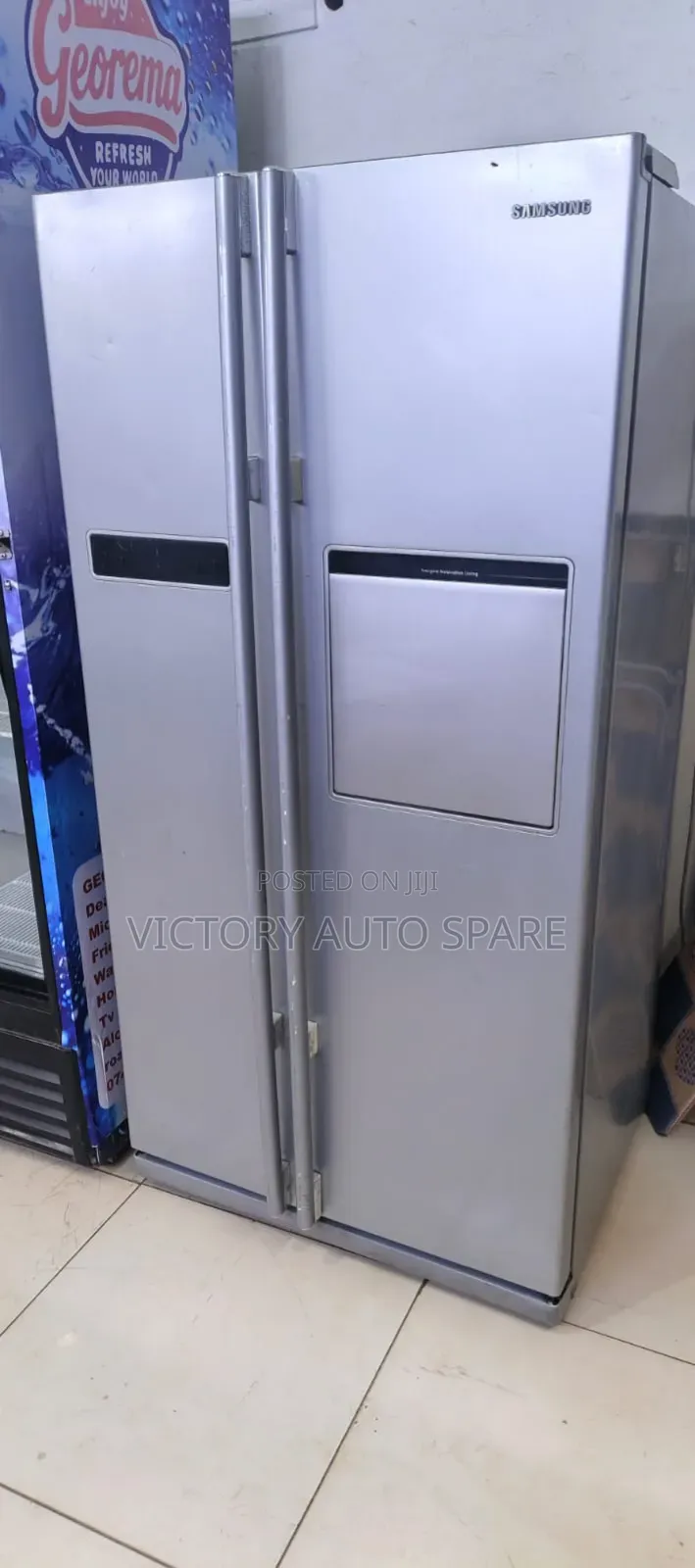 Side by Side Refrigerator (Gray) Samsung