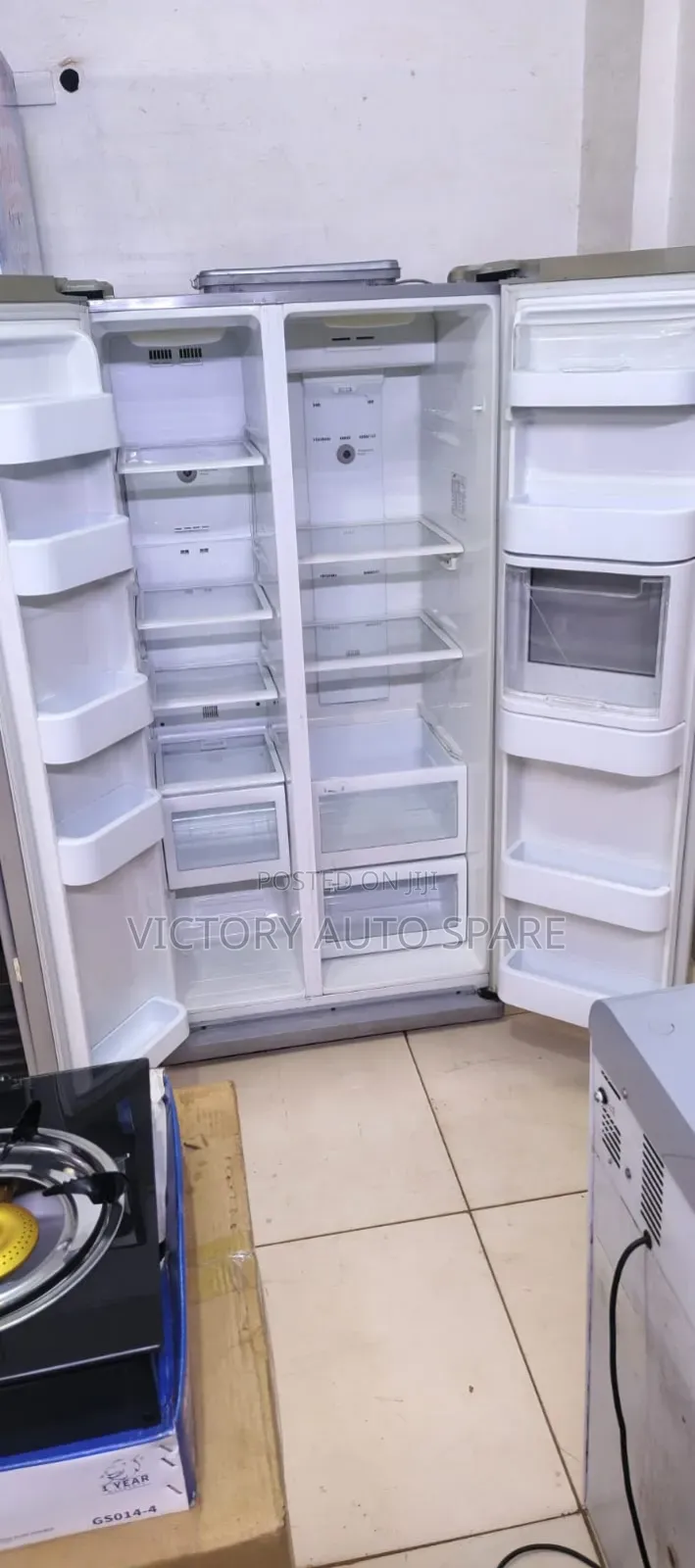 Side by Side Refrigerator (Gray) Samsung
