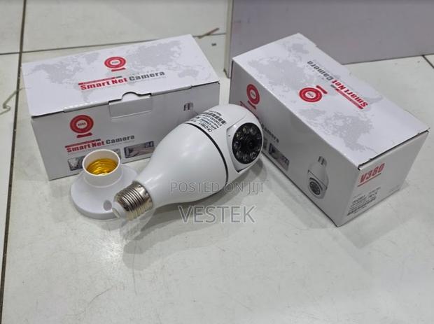 1080p Wifi E27 Bulb Ip Camera Color Night Vision Auto Tracking PTZ - main view