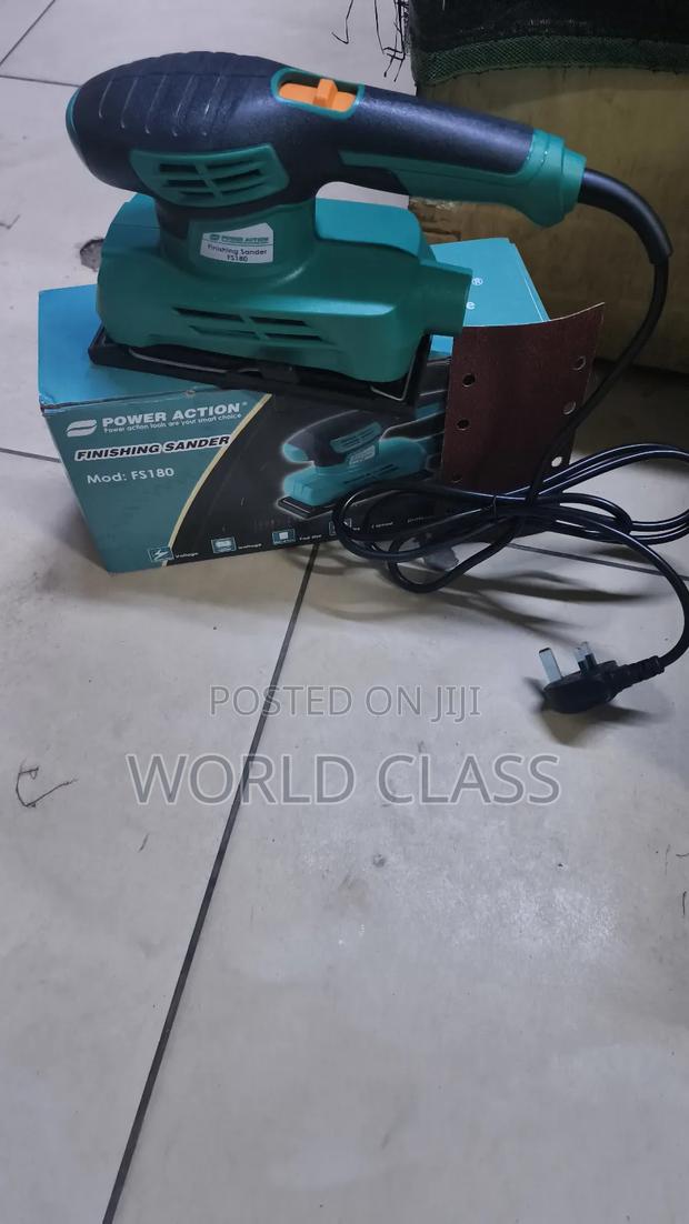 Electric Power Action Finishing Sander - main view