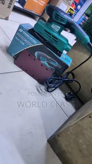 Electric Power Action Finishing Sander