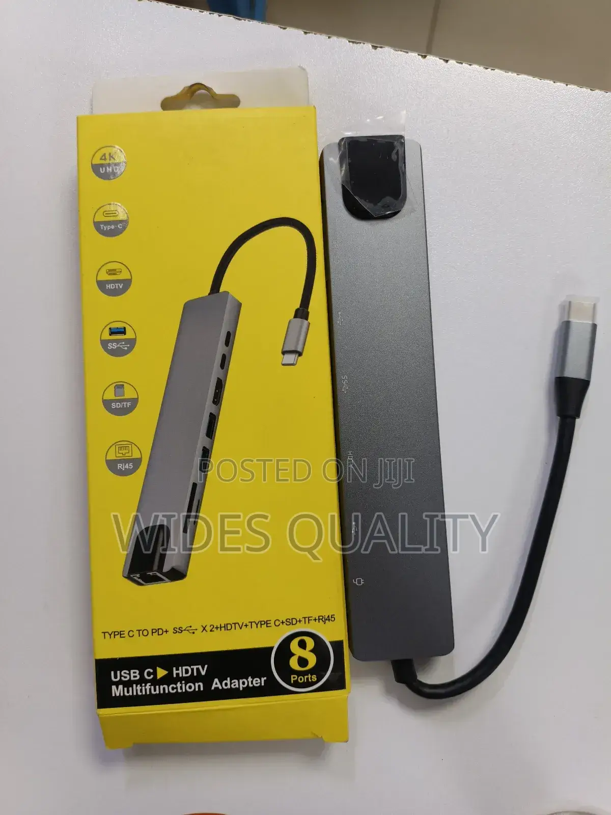 HDTV Adapter .8-Port Usb-C HDTV Multifunction Adapter.