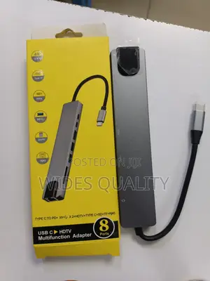 HDTV Adapter .8-Port Usb-C HDTV Multifunction Adapter.