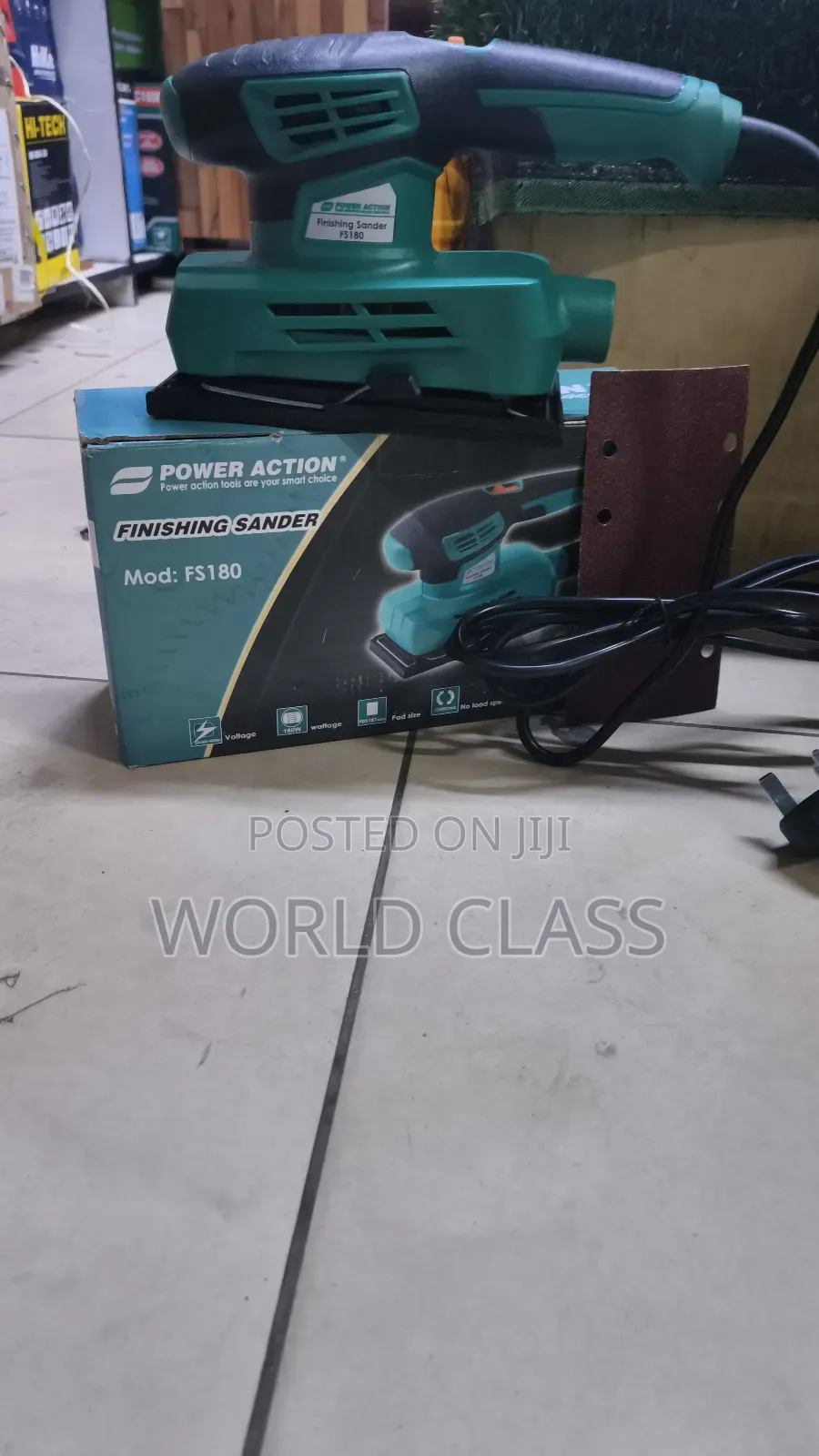 Commercial Finishing Sander Electric