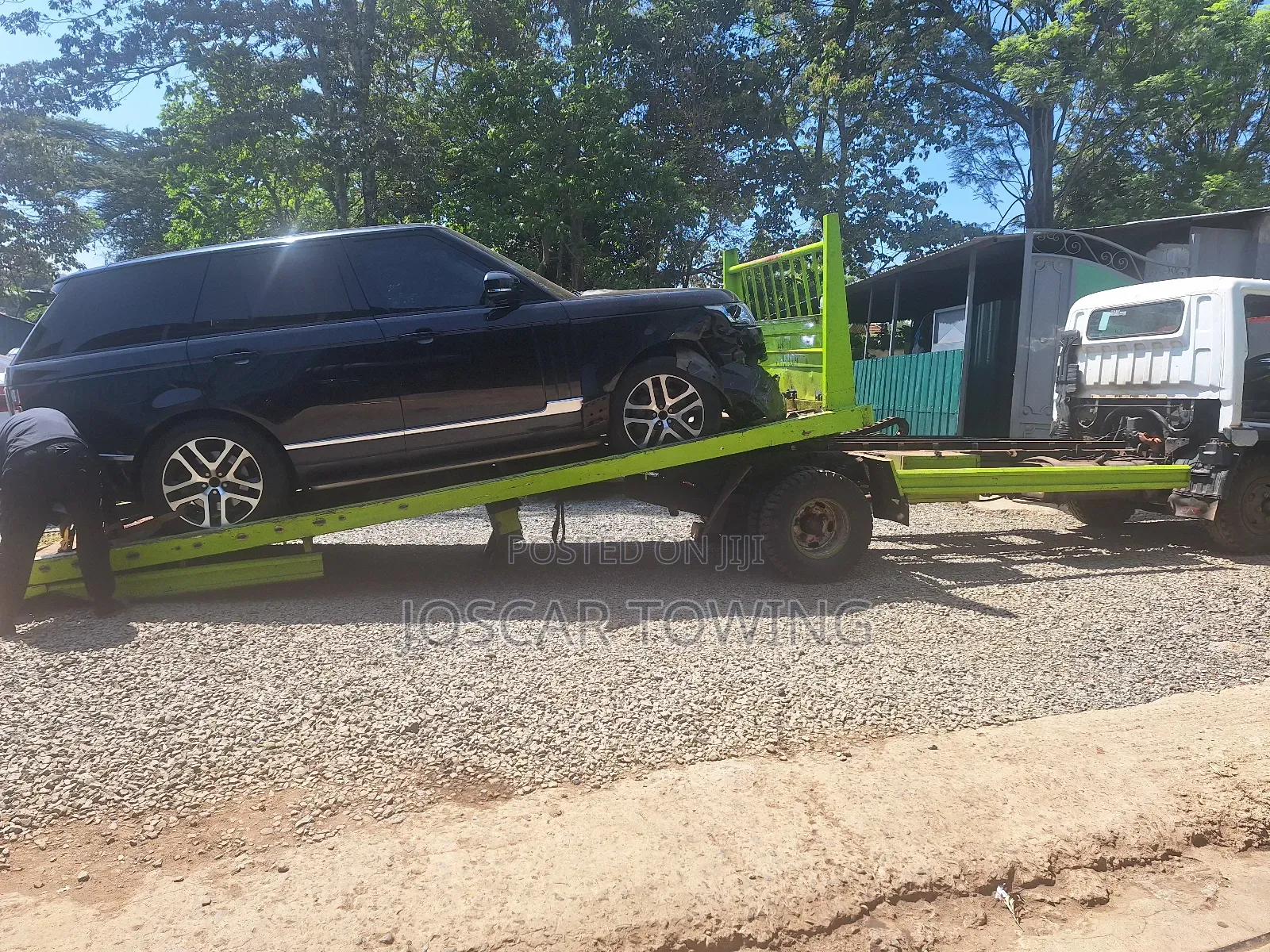 Karen Flatbed Towing- Sliding Bed
