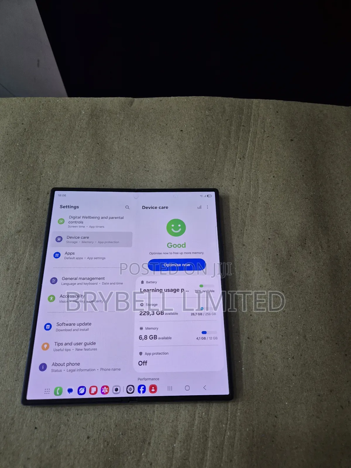 Samsung Galaxy Z Fold6 256 GB Blue