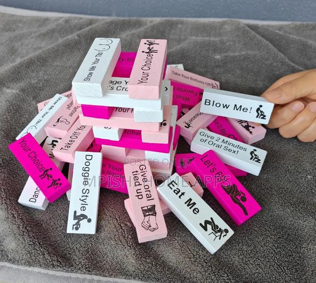 Adults Blocks Tower Game