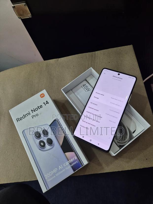 Xiaomi Redmi Note 14 Pro 256 GB Black - thumbnail 4