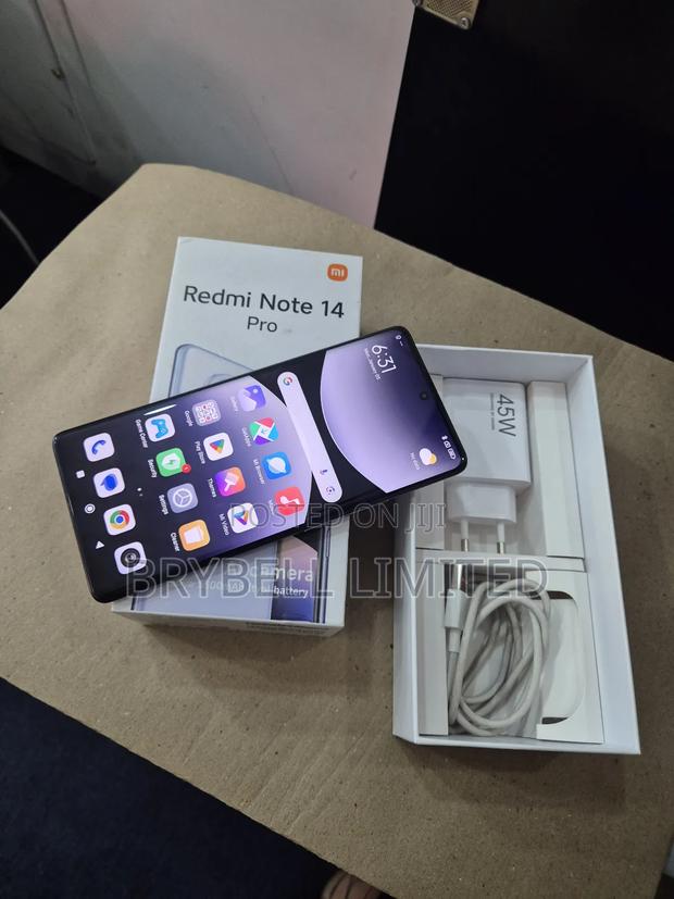 Xiaomi Redmi Note 14 Pro 256 GB Black - main view