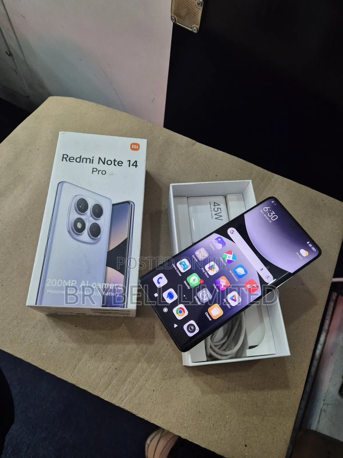 Xiaomi Redmi Note 14 Pro 256 GB Black