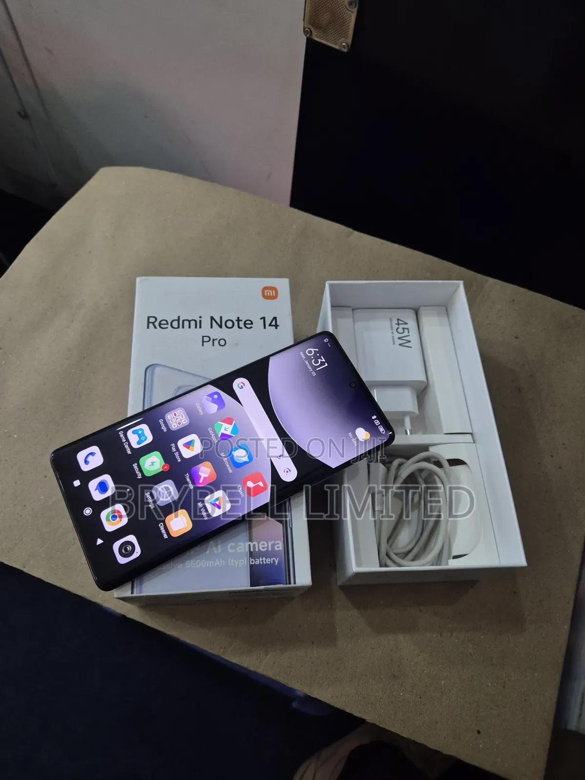 Xiaomi Redmi Note 14 Pro 256 GB Black