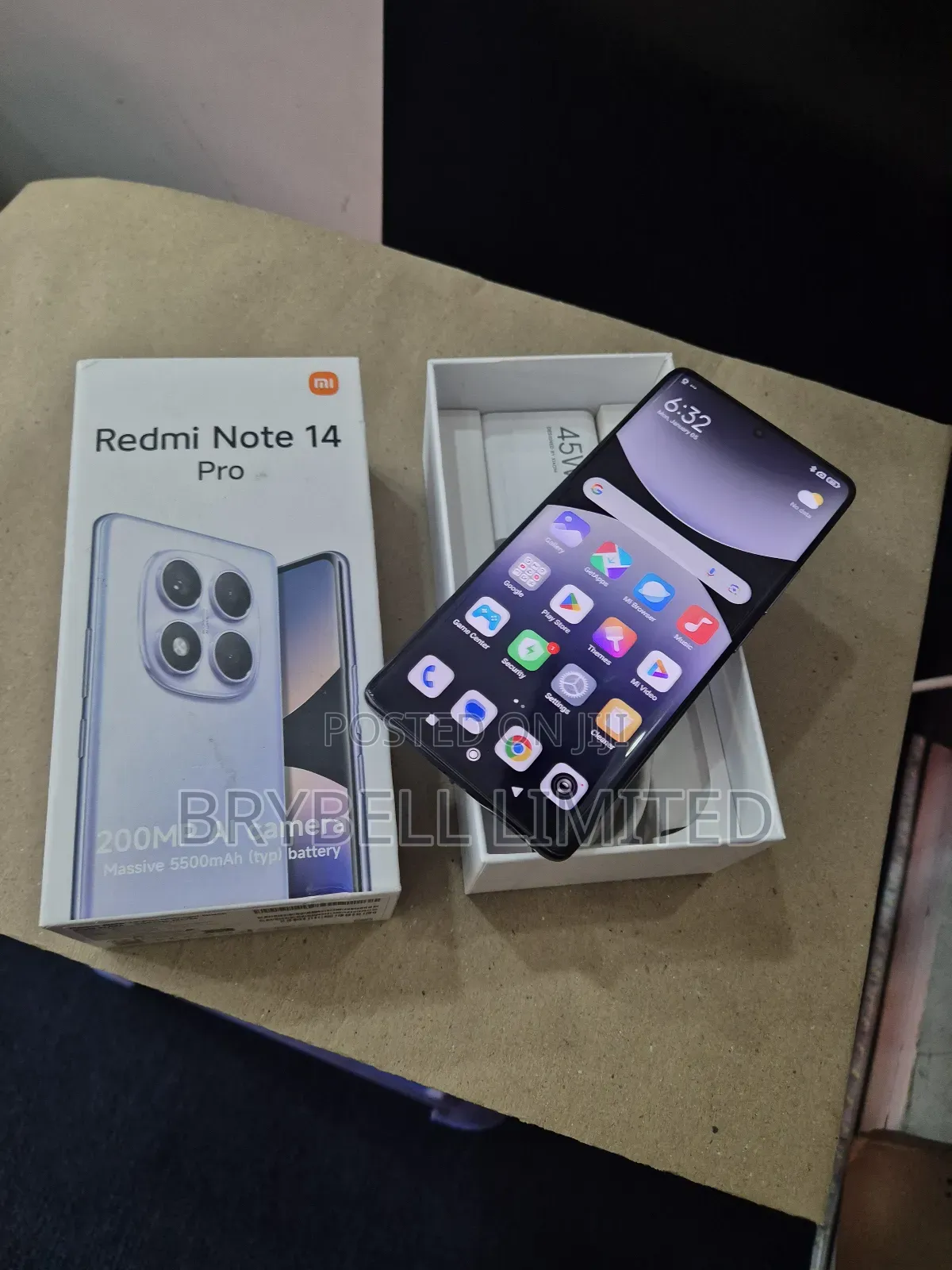 Xiaomi Redmi Note 14 Pro 256 GB Black