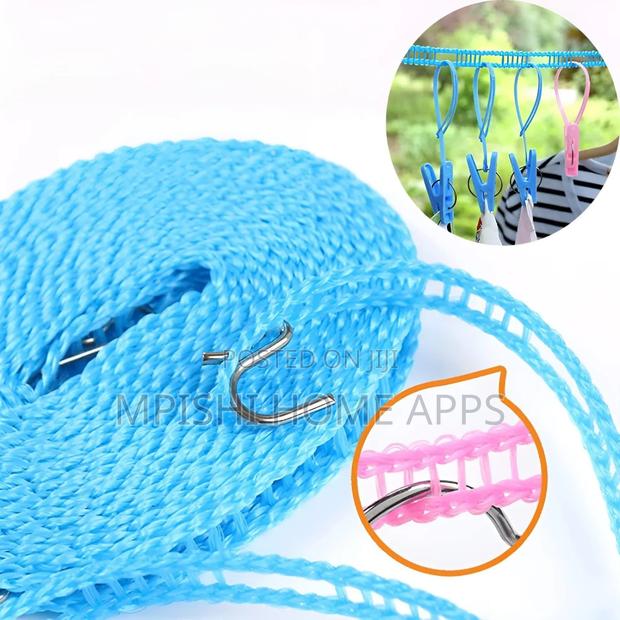 5 Meter Windproof Anti-Slip Clothesline - thumbnail 5