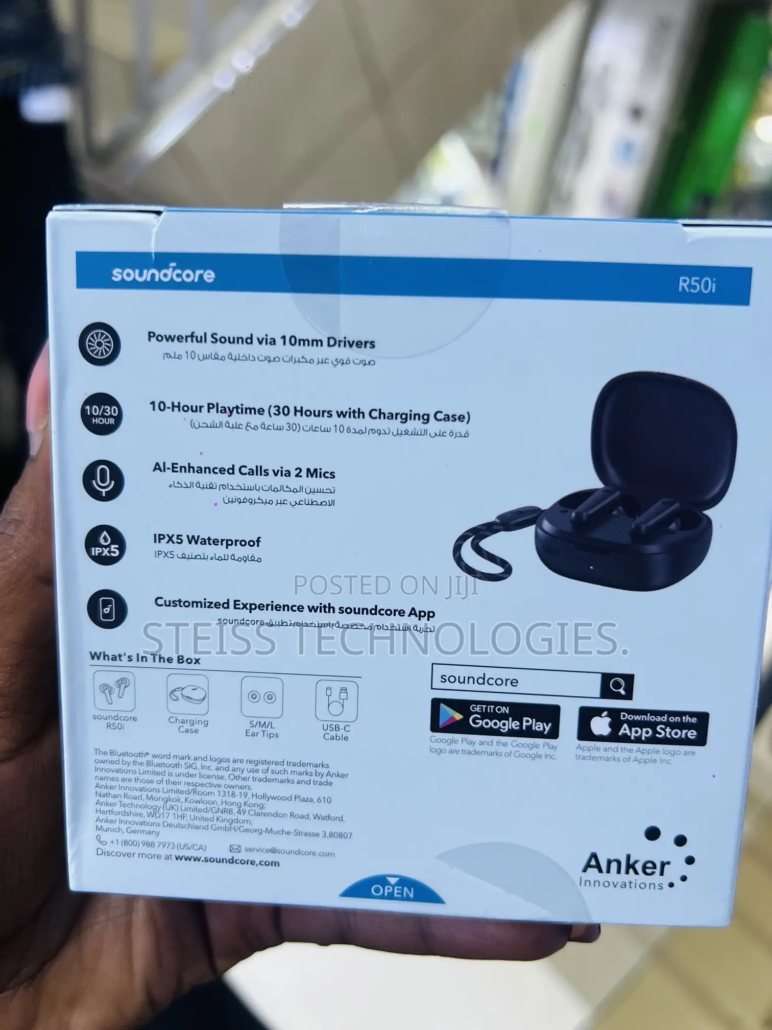 Soundcore by Anker R50i Wireless Earbuds