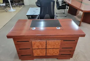 Office Desk : Executive Mahogany Office Table