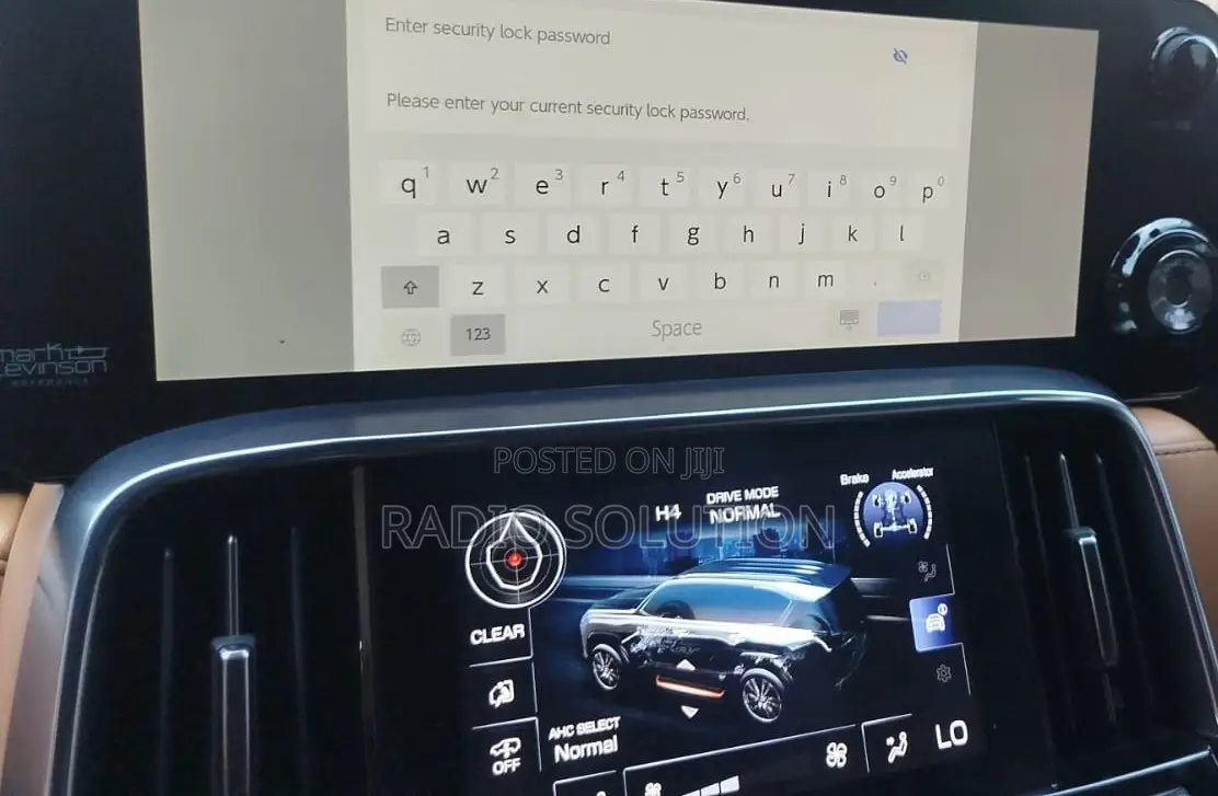 Lexus Lx600 Radio Code Error Solution 2021-2025