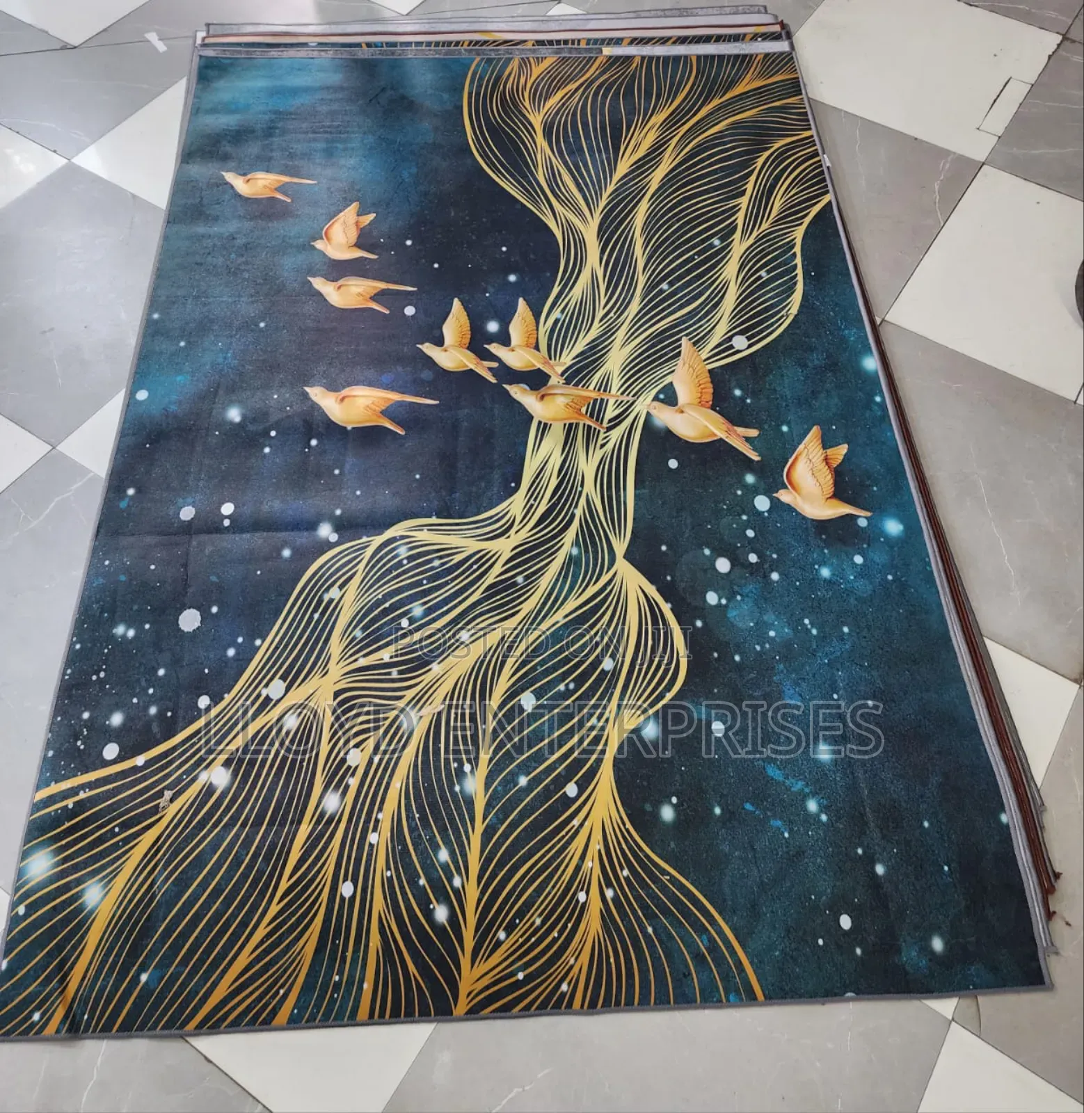 5 by 8 Ft 3d Carpet