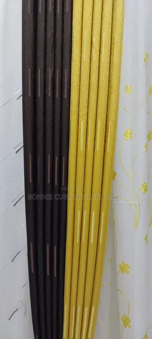 Yellow With Brown Curtains Curtains
