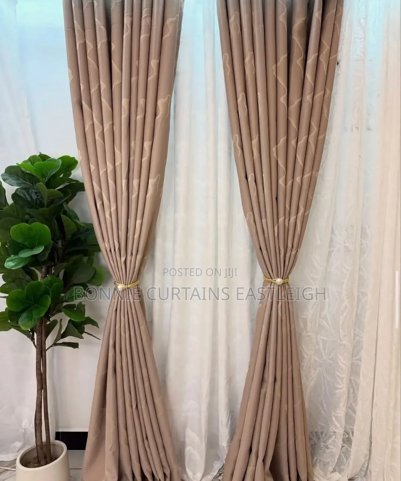 Blige Printed Curtains for Living Rooms