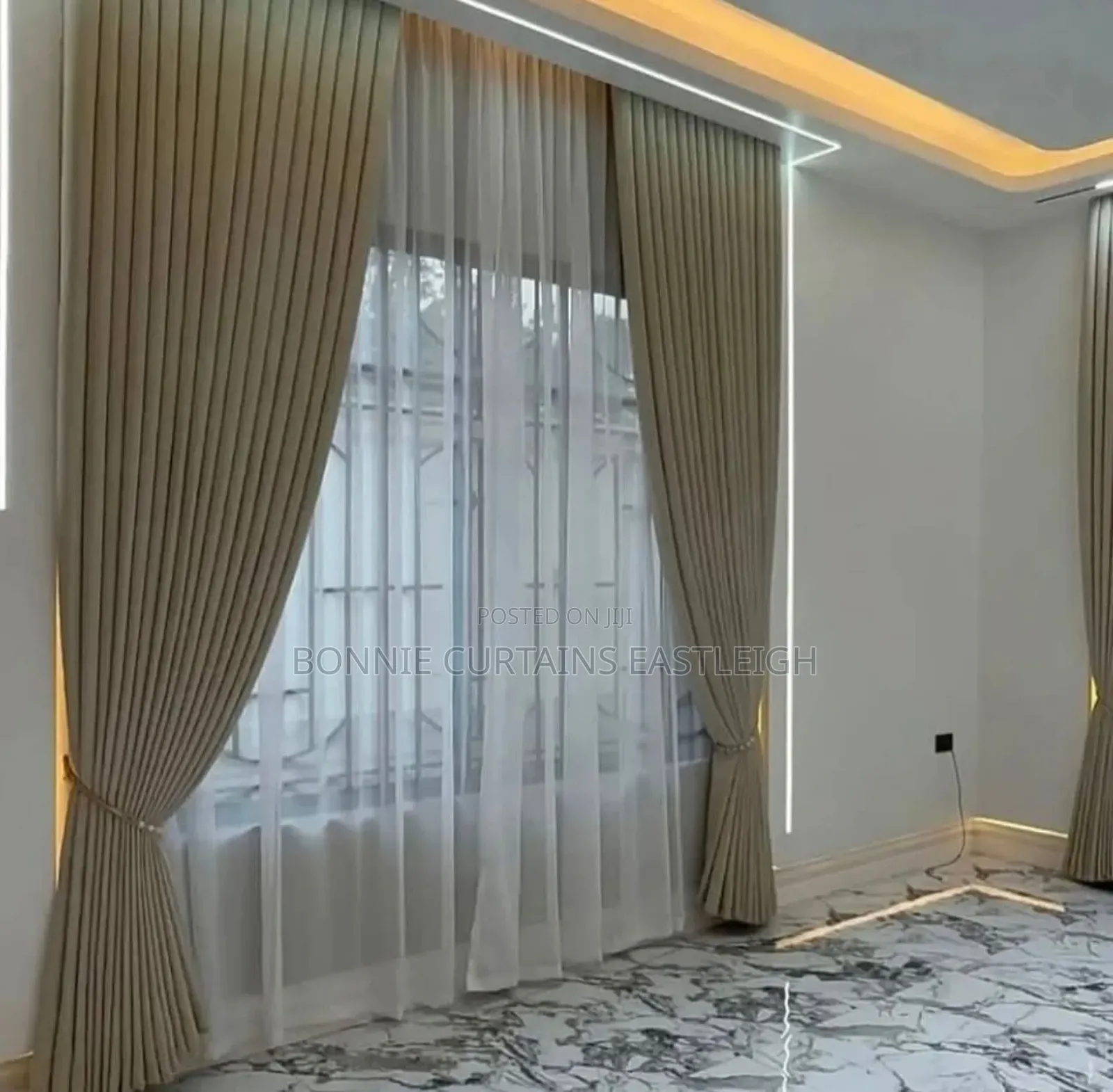 Blige Printed Curtains for Living Rooms
