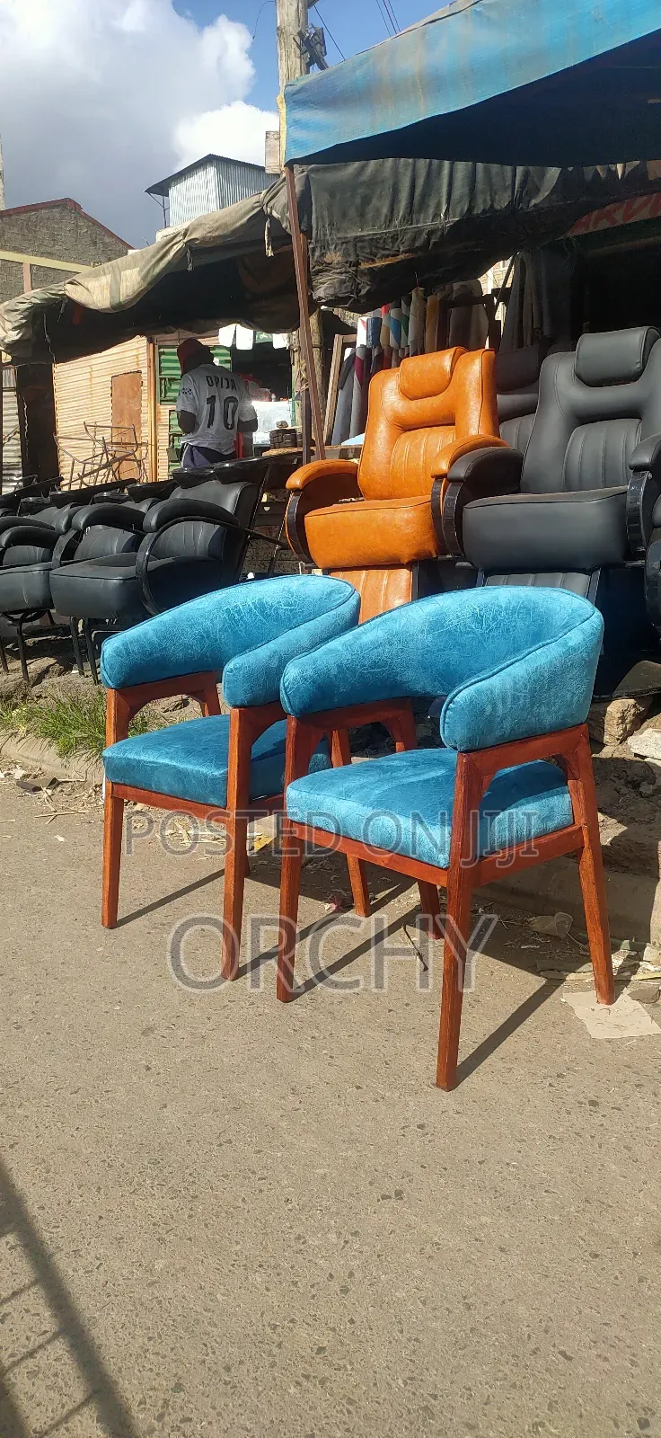 Wooden Manicure Seats