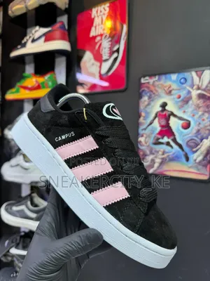 Adidas Campus Black/Pink
