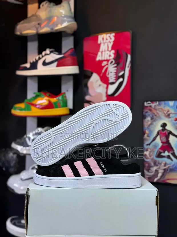 adidas gazelle silver green womens Adidas Campus 00s "Black Pink" (Mirror)  Momo Store