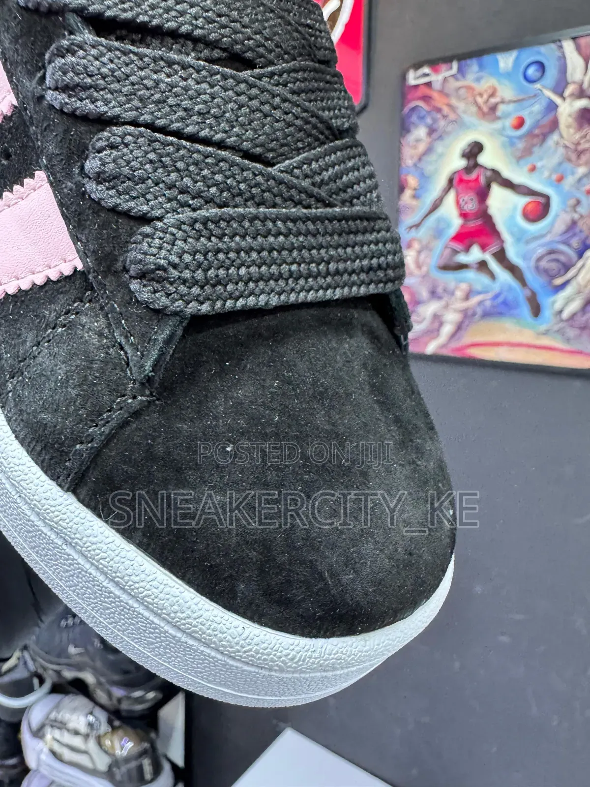 Adidas Campus Black/Pink