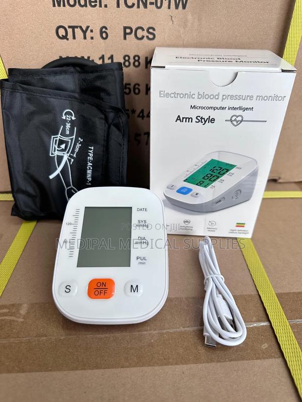 Electronic Blood Pressure Machine - main view