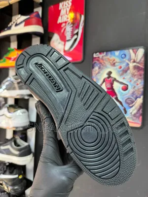 Black White Jordan 3