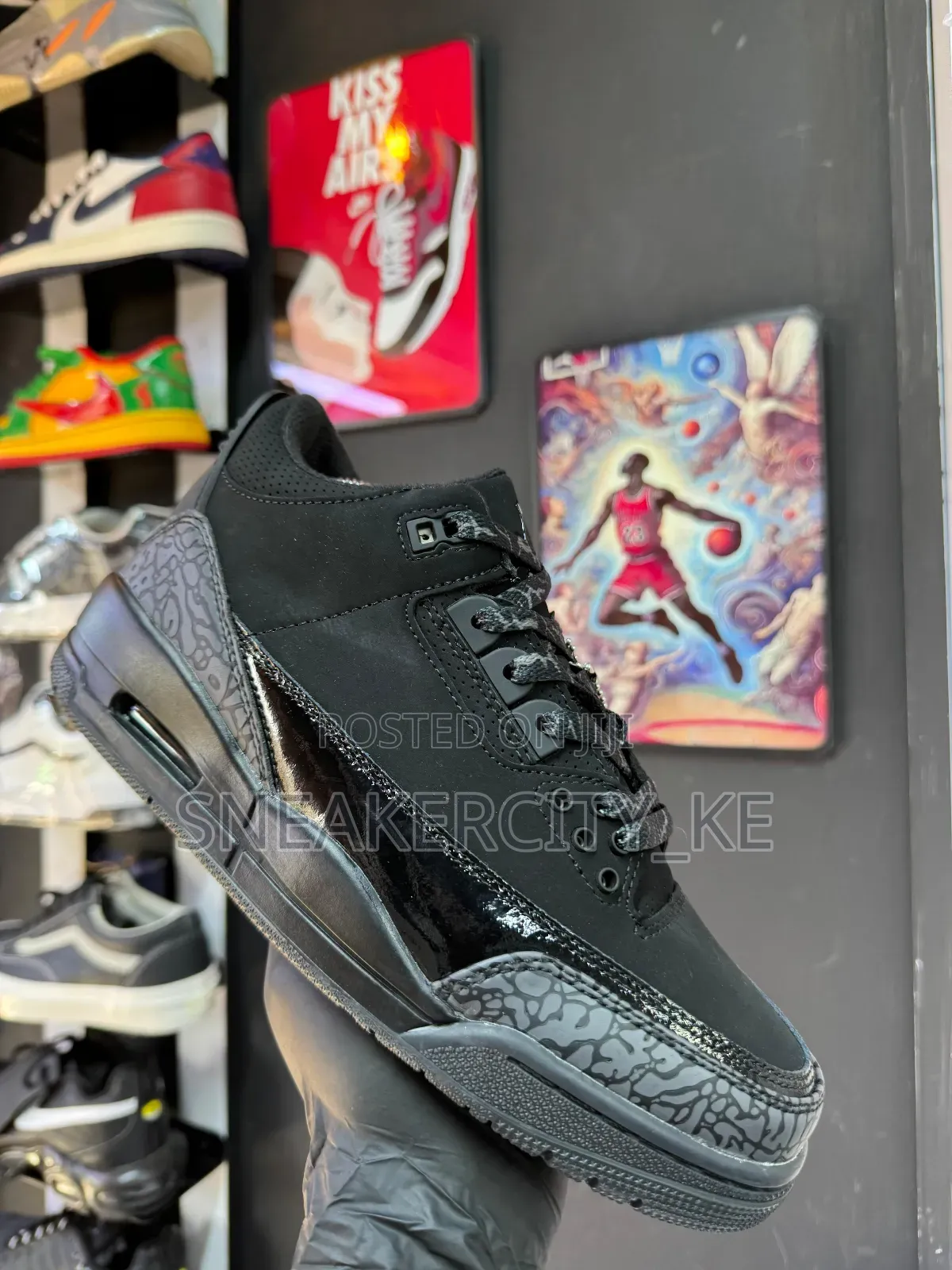 Jordan 3 Retro 'Black Cat'