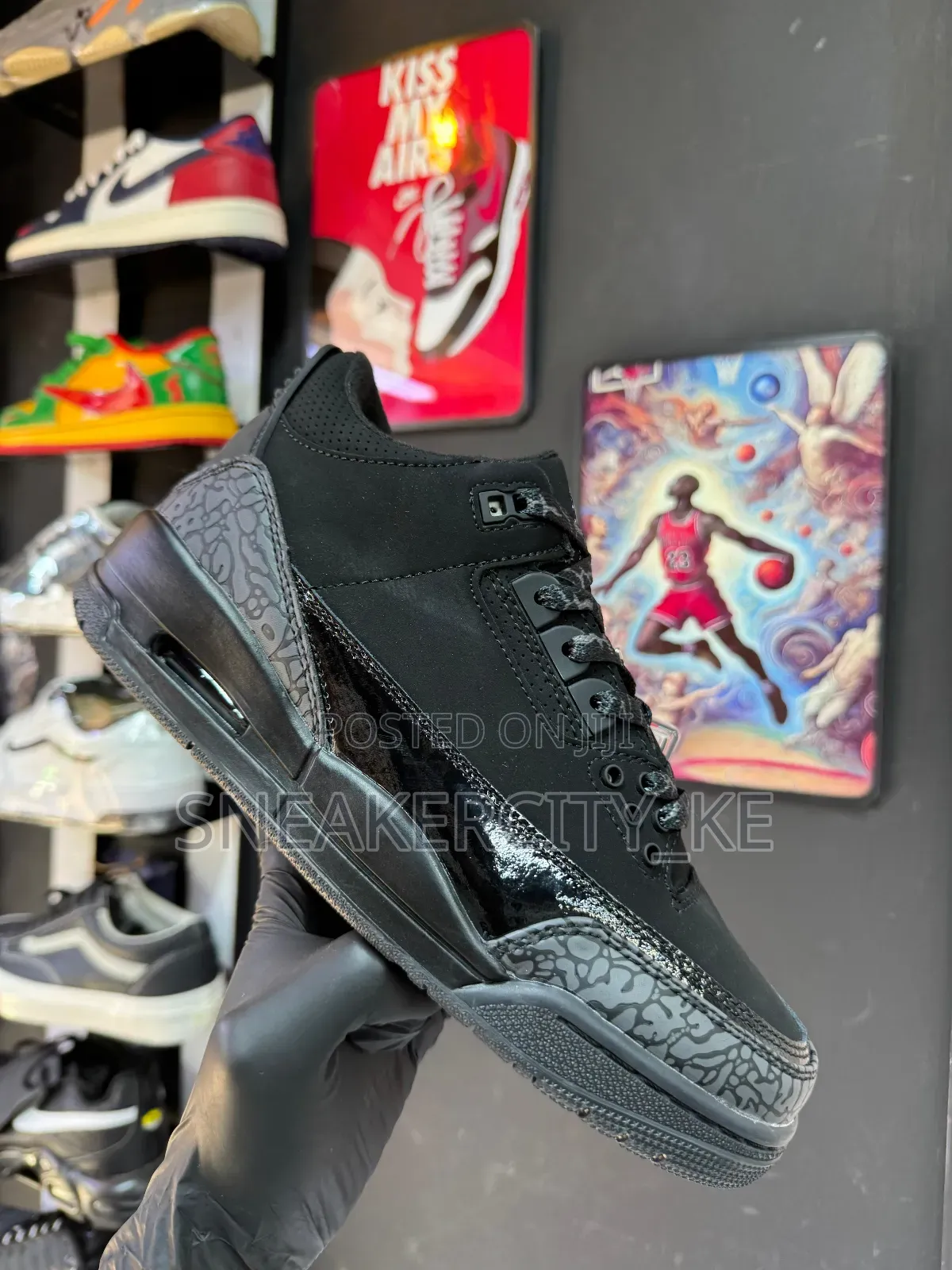 Jordan 3 Retro 'Black Cat'
