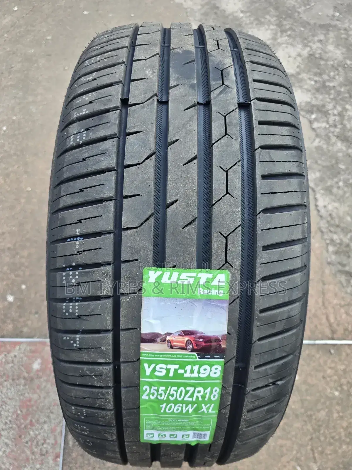 255 /50 R18 Yusta Tyres (Highway)