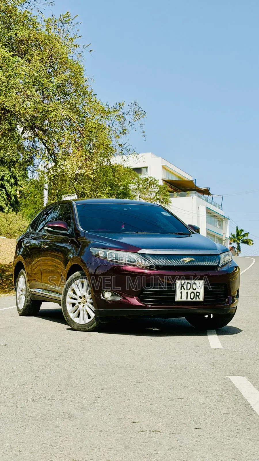 Toyota Harrier 2.0 2014 Purple