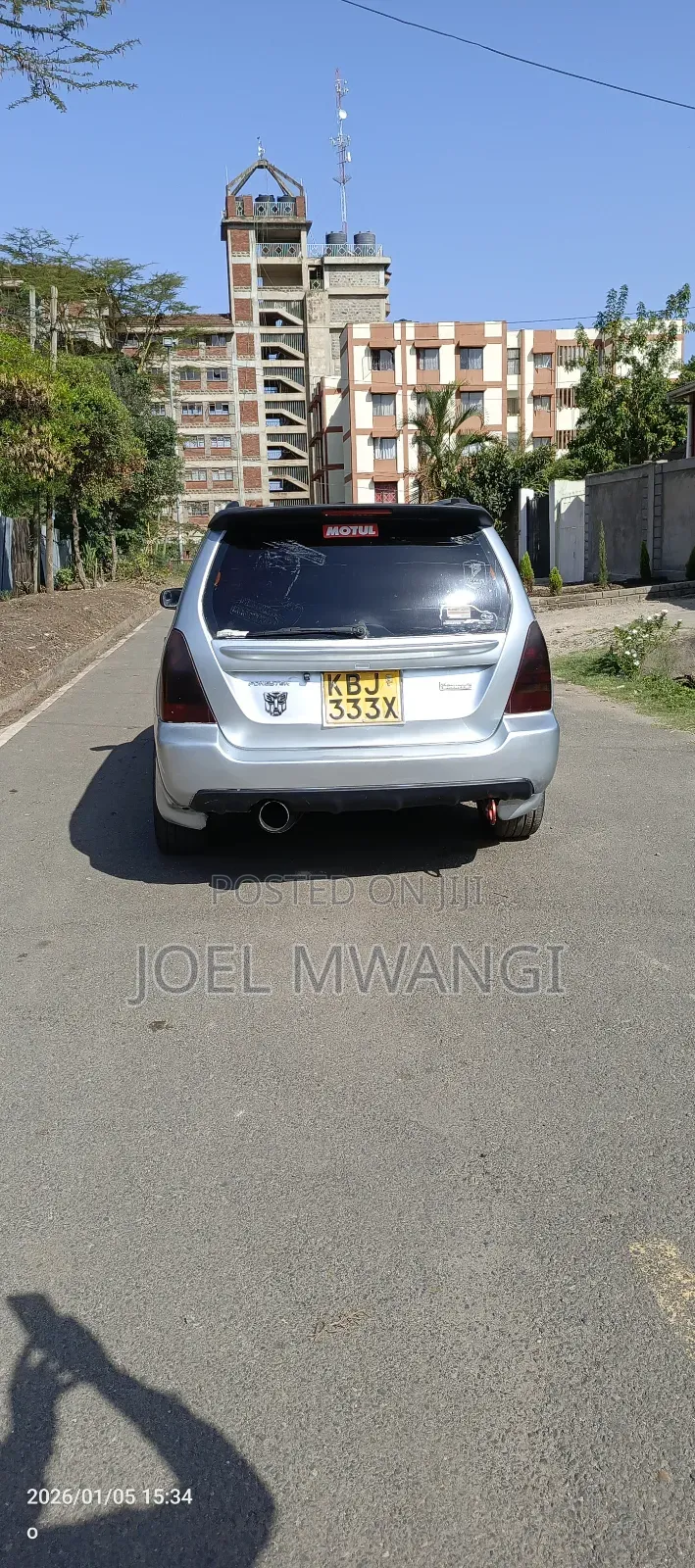 Subaru Forester 2005 Silver