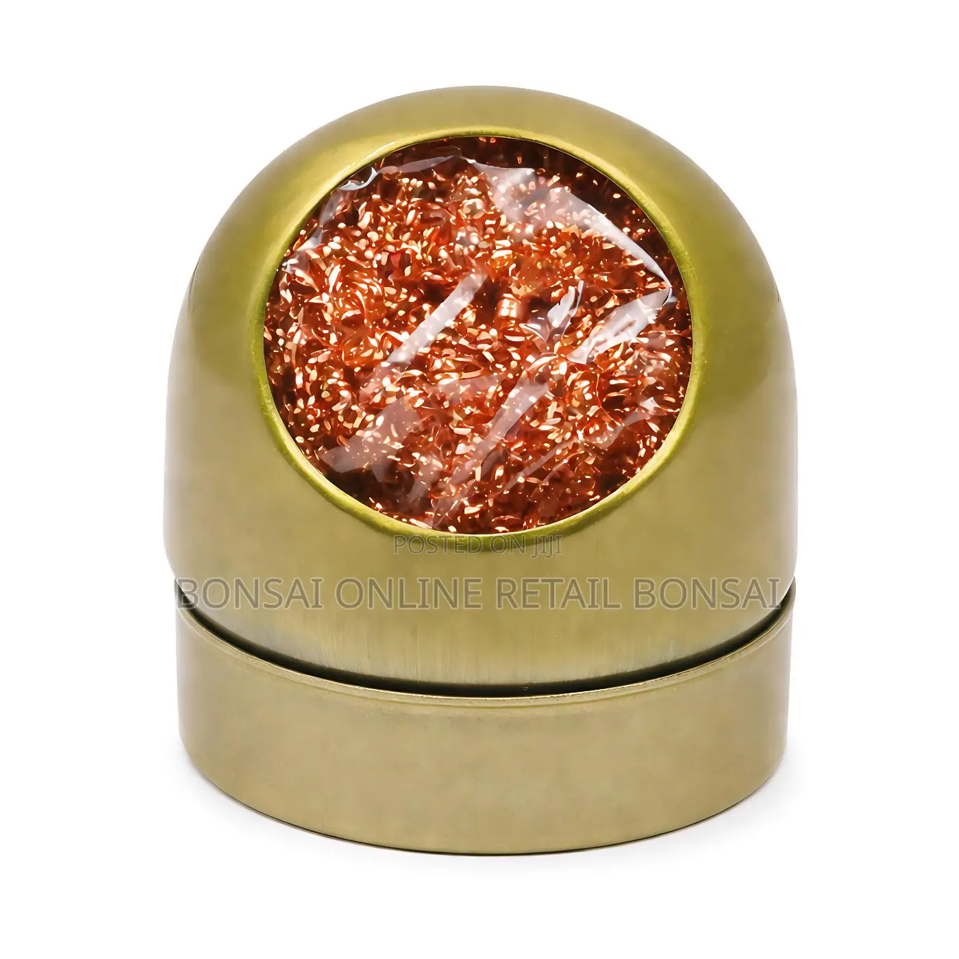 Solder Tip Cleaning Wire Holder, Brass Sponge Iron Cleaner Tool