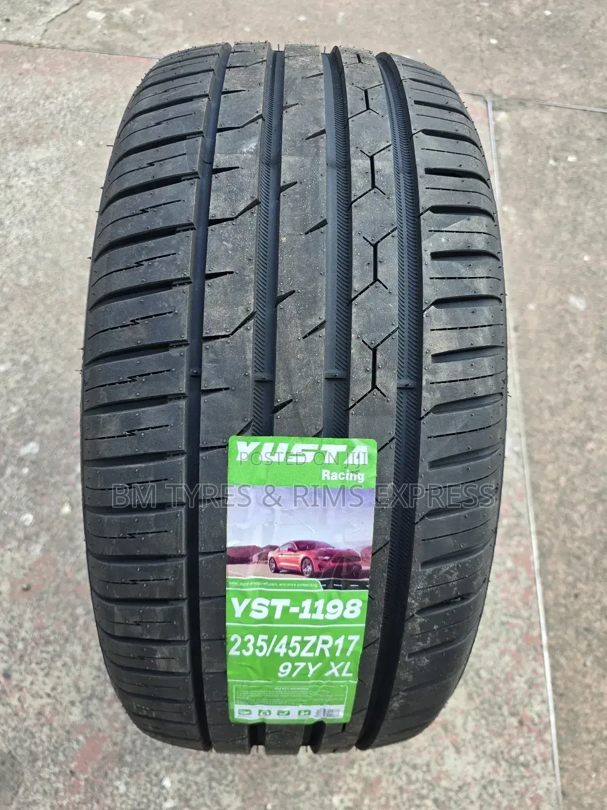 235 /45 R17 Yusta Tyres (Highway)