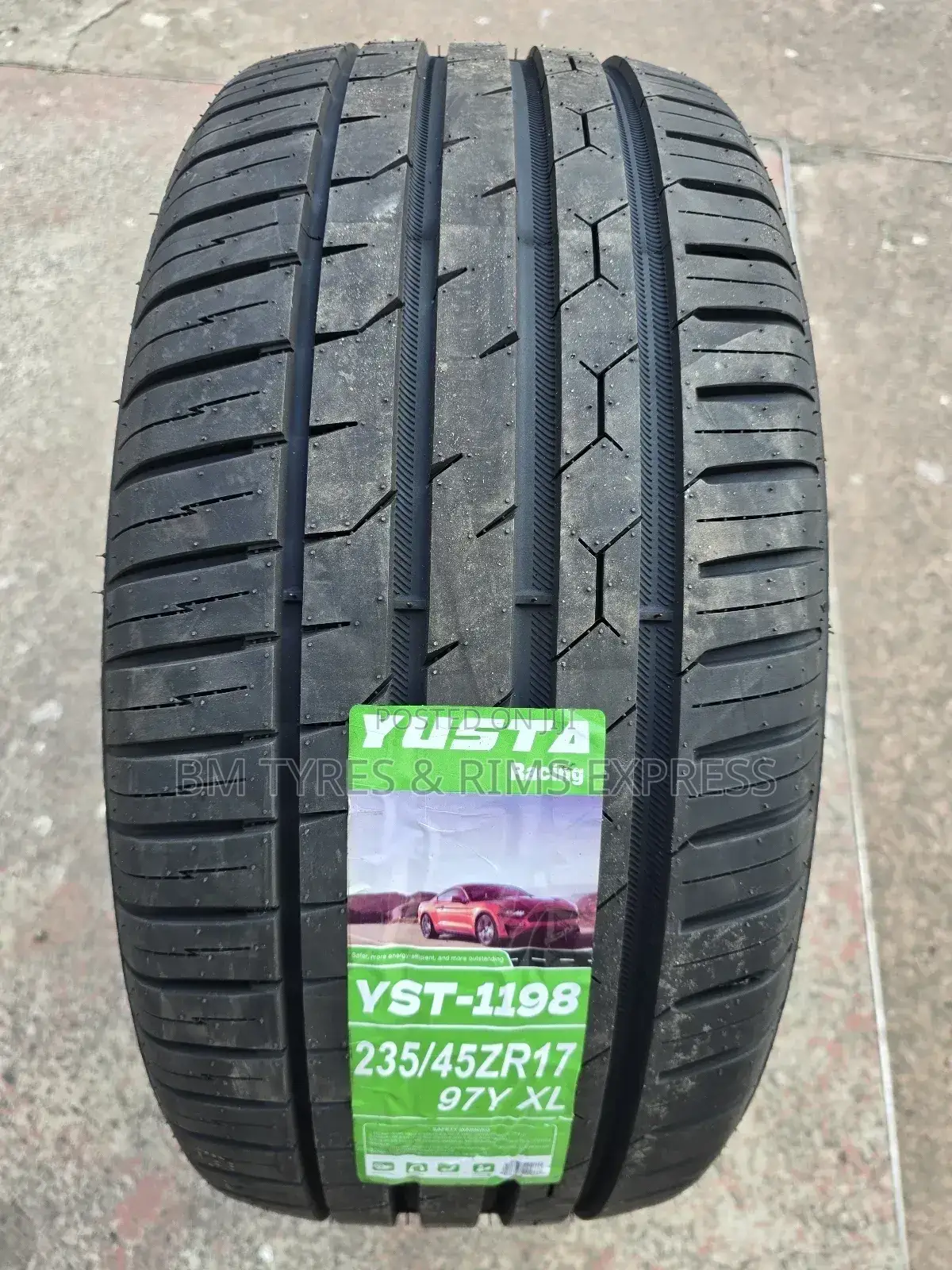 235 /45 R17 Yusta Tyres (Highway)