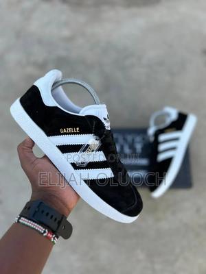 Adidas Gazelle Black White - thumbnail 2