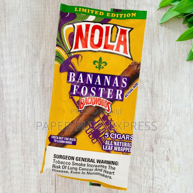 Nola Bananas Foster Backwoods Cigars - 5 Pack